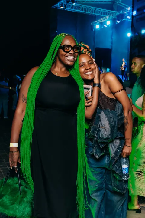 Ngeke! Festival 2025 attendees posing for the camera.