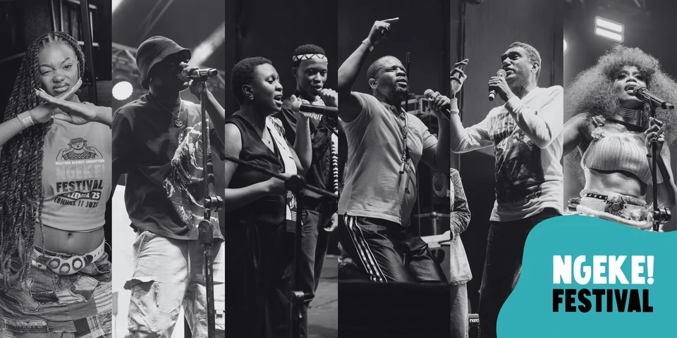 Ngeke! Festival performers and crowd at Constitution Hill in 2025