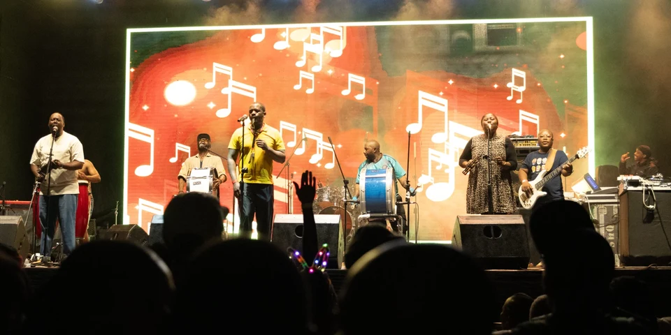 Live performances and festival gathering at Constitution Hill
